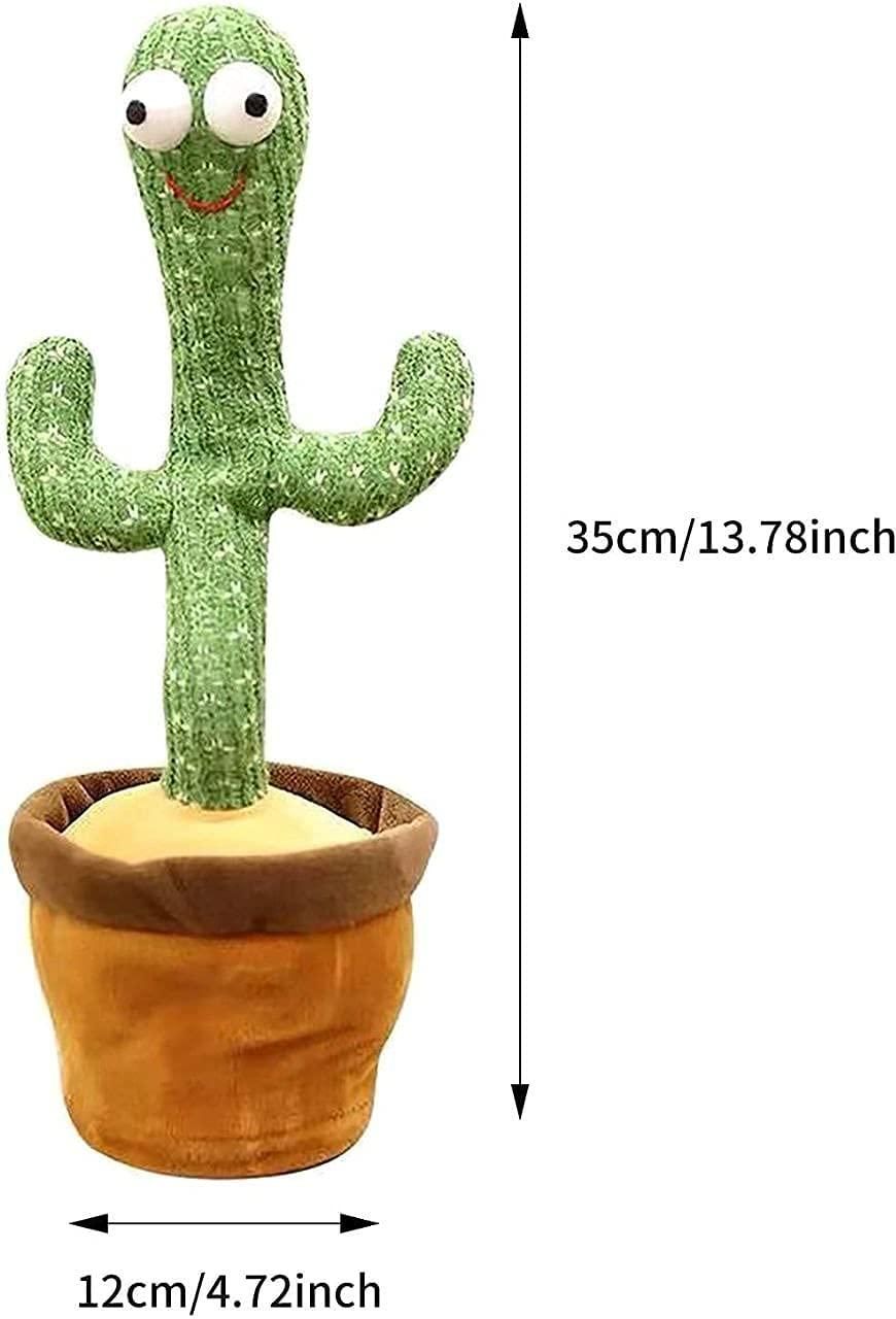 Laugh & Dance LED Cactus Toy – Interactive Fun for Kids & Adults