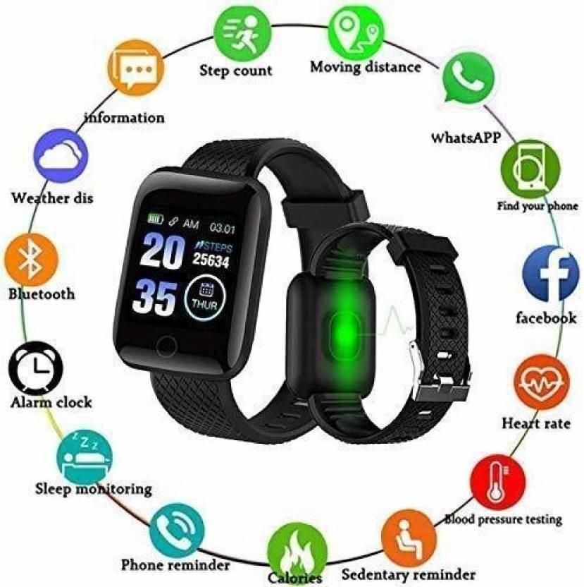 SmartFit ID116 Plus – Fitness, Health, and Lifestyle in One Watch