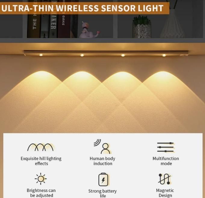 Light Up Every Step – Smart LED Motion Light with USB Charging