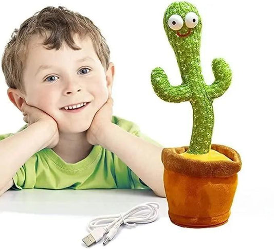 Laugh & Dance LED Cactus Toy – Interactive Fun for Kids & Adults